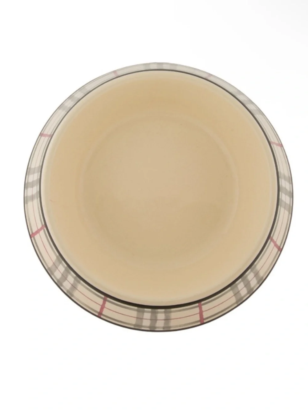 Authentic BURBERRY Nova Check Porcelain Large Dog Food Bowl Water Bowl
